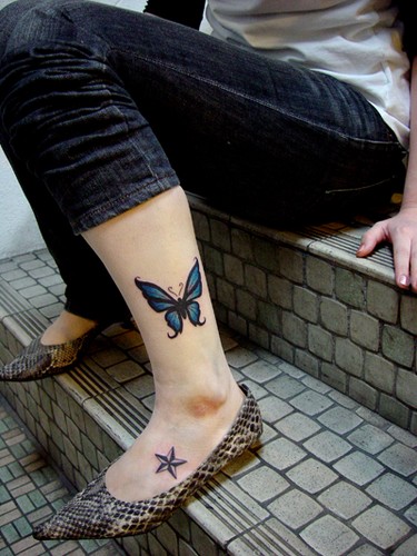 skqlanstls skqlxkxn butterfly tattoo 񹮽 Ÿ
